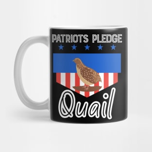 Patriots USA Pledge Quail American Mug